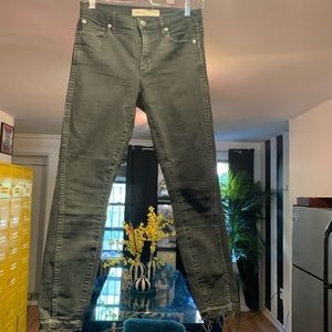 Gap 1969 raw hem jeans